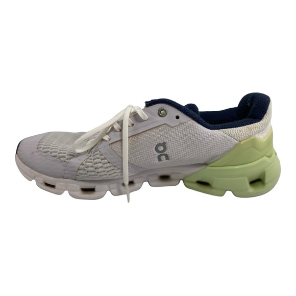 On Cloud Cloudflyer 4 Womens Running Shoes White/Navy/Green Size 8.5 Shoes - Picture 7 of 10